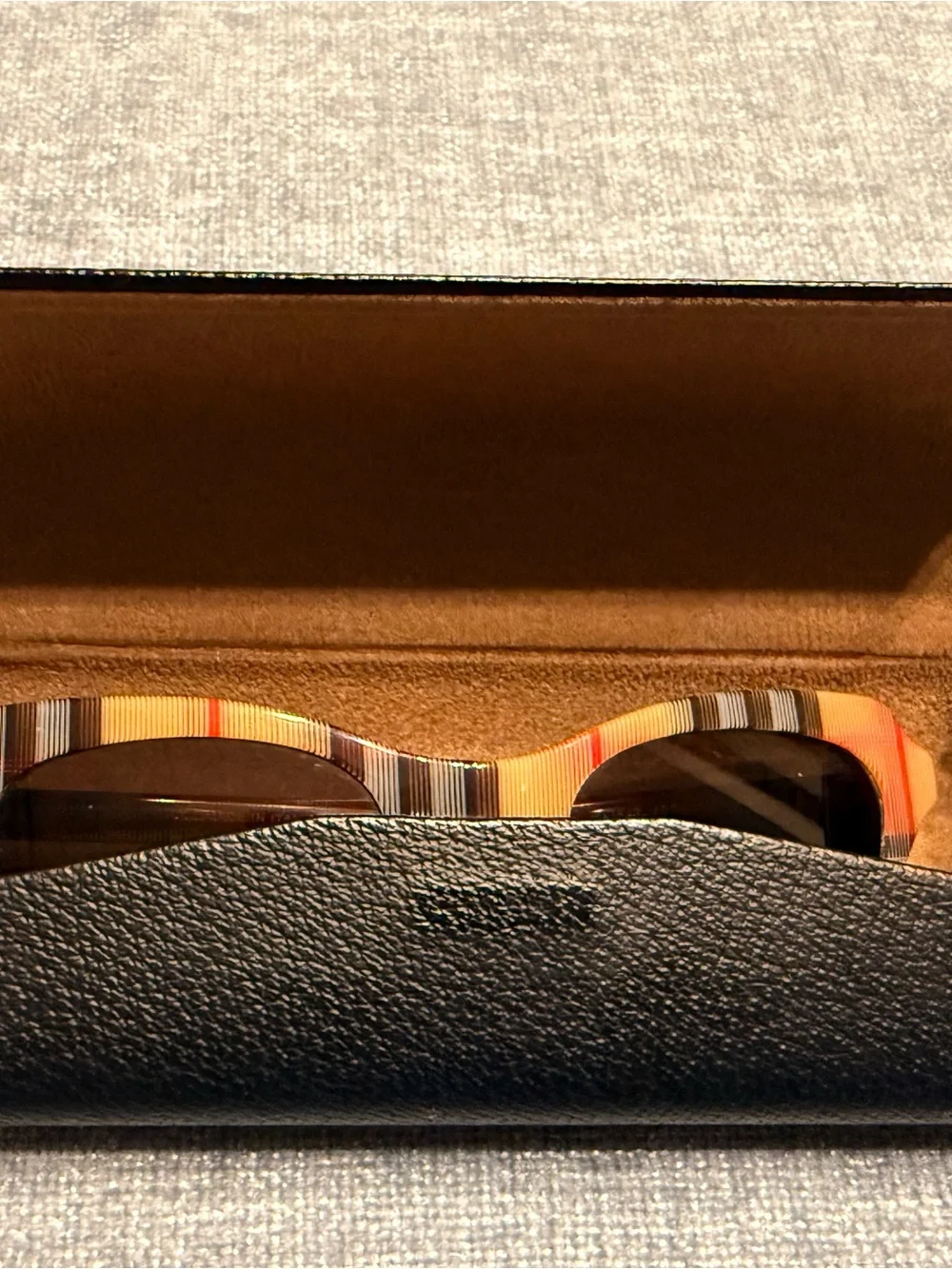 Burberry B4150 3478 Check Cat Eye Sunglasses w/ Case